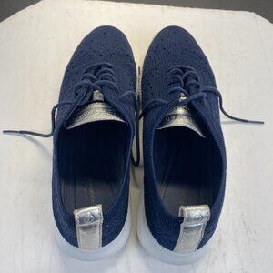 Cole Haan Zerogrand Stitchlite Wingtip Oxfords Women’s Shoes Size 9B Blue